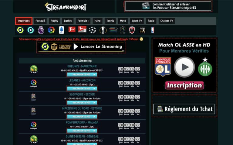 Les 10 Meilleurs Sites De Streaming Foot Gratuit Les meilleurs sites pour regarder le foot en streaming - Young Gent