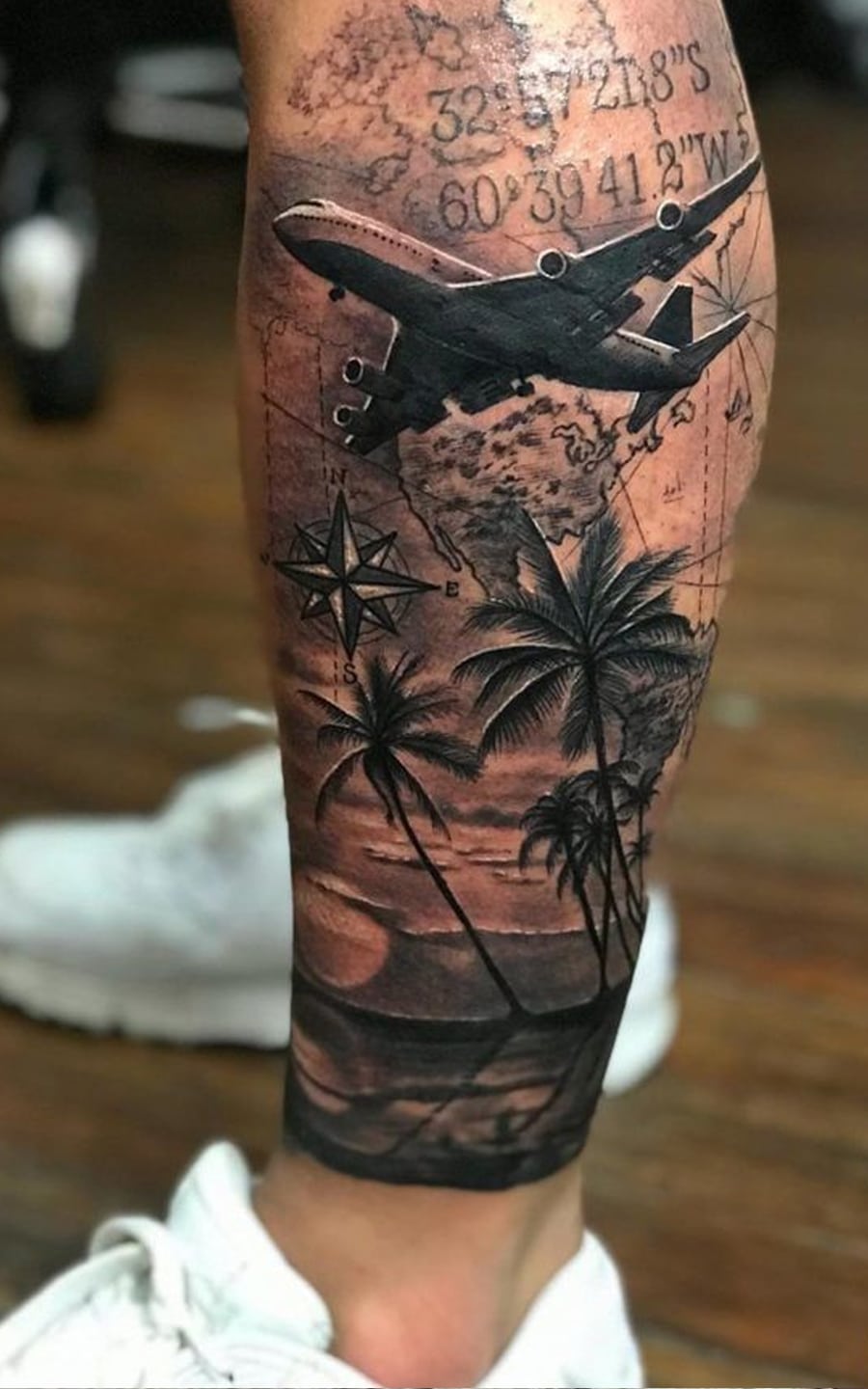 Tatouage homme sur le mollet conseils, idées et inspirations Young Gent