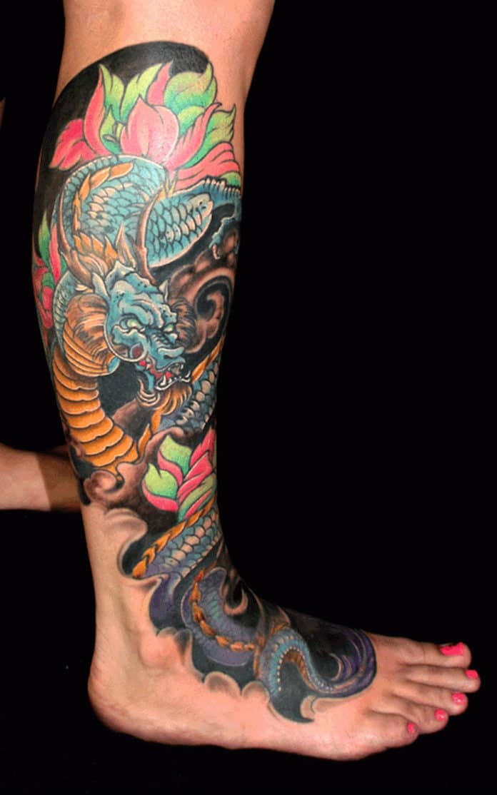 Tatouage homme sur le mollet conseils, idées et inspirations Young Gent