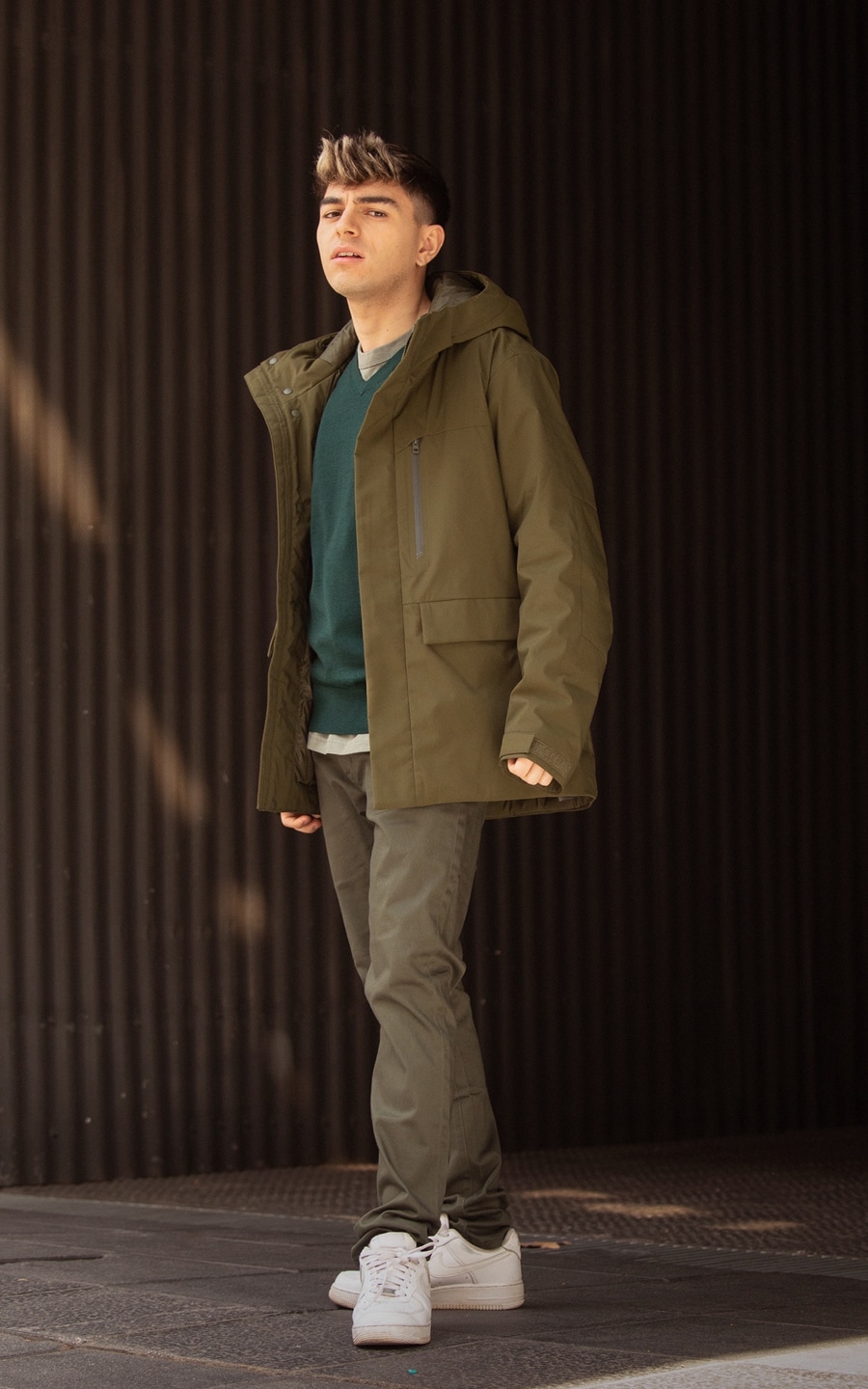 parka homme elegant