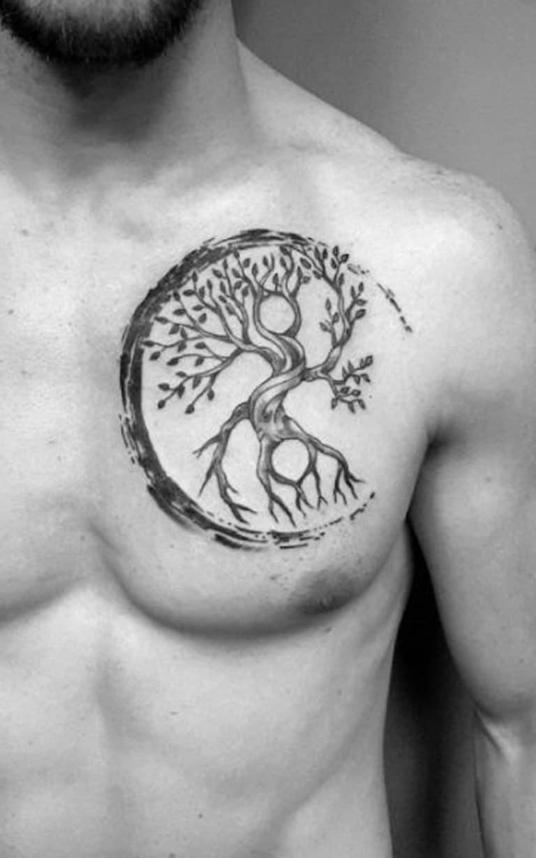 Bague Viking Arbre De Vie Pour Homme Celtique Arbre De Vie Rond Chevalière  En Acier Inoxydable, image size:768x1229