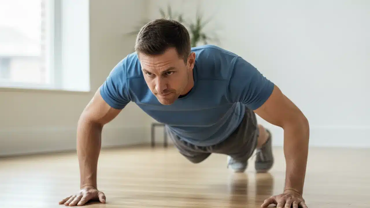 Pompe classique en position parfaite